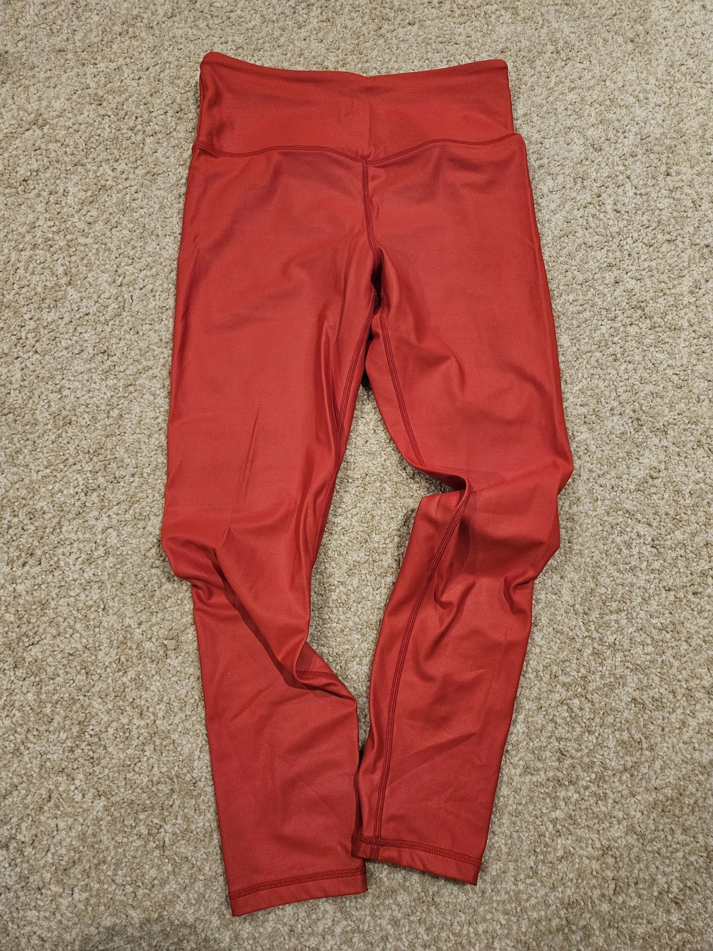 Zyia Red Performance Leggings Size 8-10